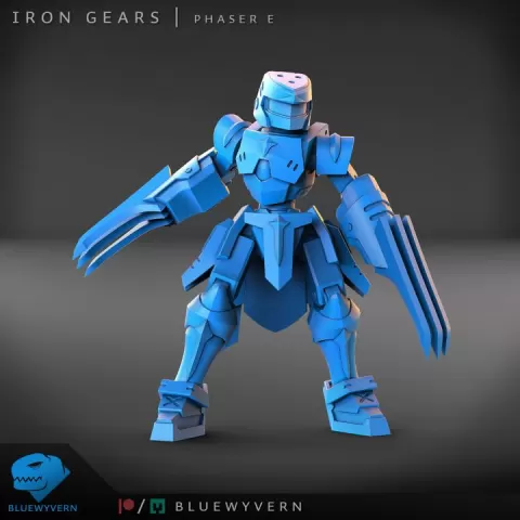 Iron Gears - Phaser E by BlueWyvern