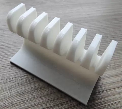 Desk cable organizer
