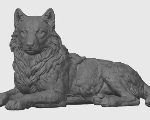 wolf stl 3mf
