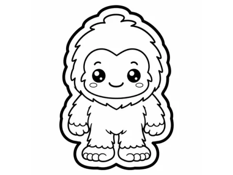 Bigfoot Cookie Cutter