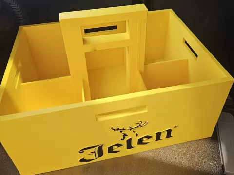 Crate for beer cans
