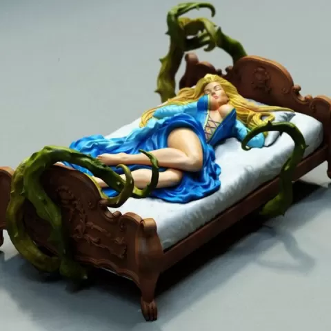 Sleeping Beauty by exclusive3dprints