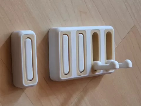 Faltbarer Wandhaken - stilvoll & modular