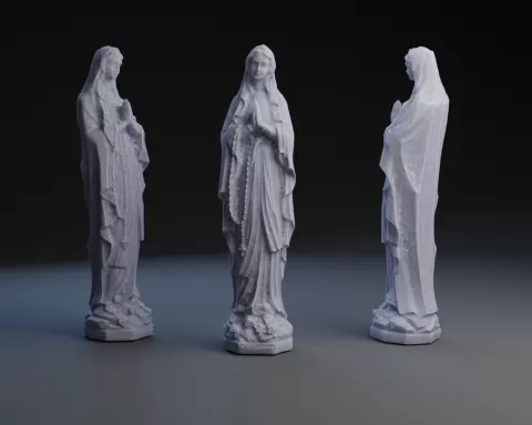 Virgin Mary Statue
