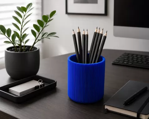 Modern design pencil holder