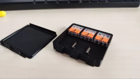 WAGO 221 3x3 thin junctionbox