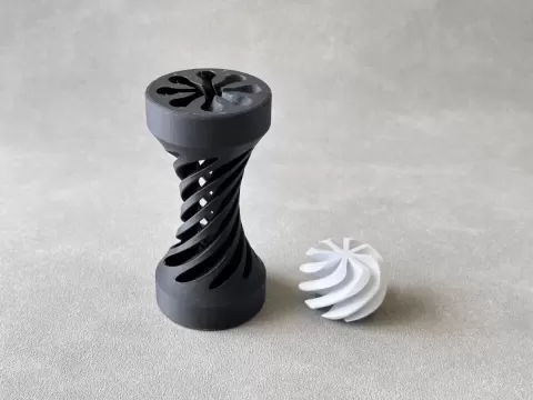 Vortex Ball Fidget – Spinning Core Twist Toy