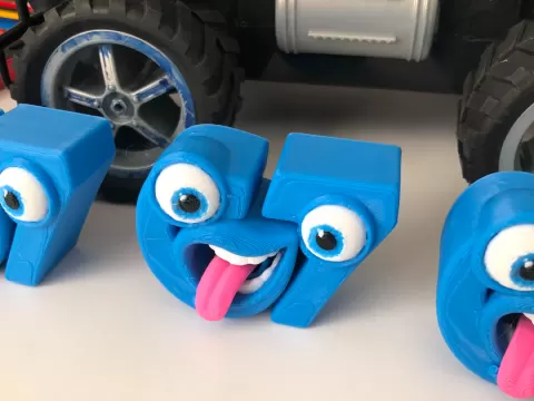 Say hello to the Funny 67 Meme Figure!