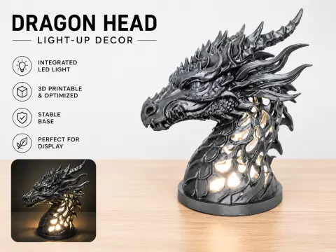 Dragon Head Lamp