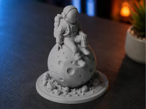 Moon Dreamer Astronaut