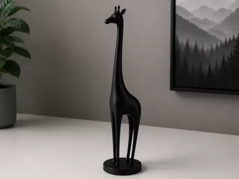 Nordic Giraffe Sculpture