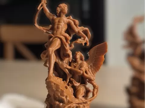 David fight His Battle. Neo Renaissance