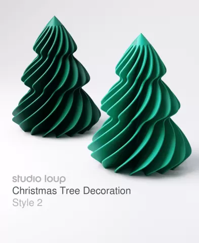 Christmas Tree Decoration Style 2