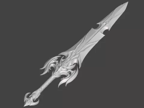 Stormbringer Broadsword - Solo Leveling: ARISE