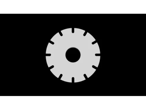 Cylinder shell spiking template