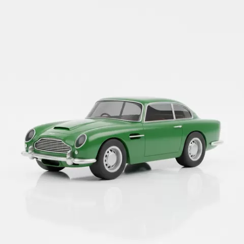 Aston Martin DB5 automobile Bold car collectible car sculpture 3D Model STL car display Ready for Large Scale Printing