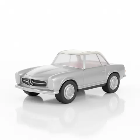 Mercedes-Benz 280SL Pagoda car display Sculpted automotive car sculpture 3D Printable Model STL car decor Ready for Resin