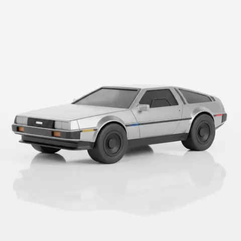 DeLorean DMC-12 car collectible Nice Design garage decor car sculpture 3D Printable STL Model 3d printable car