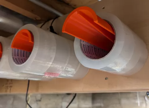 4 Roll Tape Holder for Packaging and Utility Tape