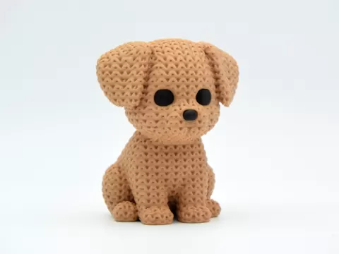 Knitted Dog