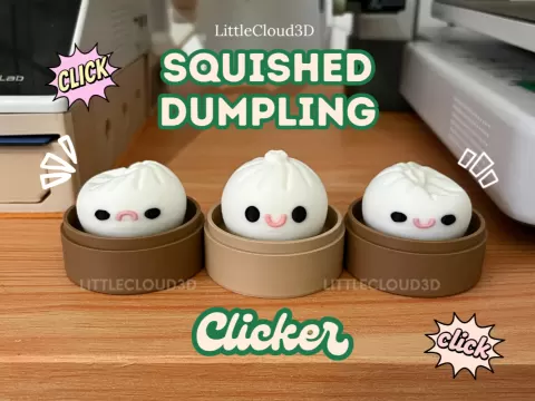 Squished Dumpling Clickers