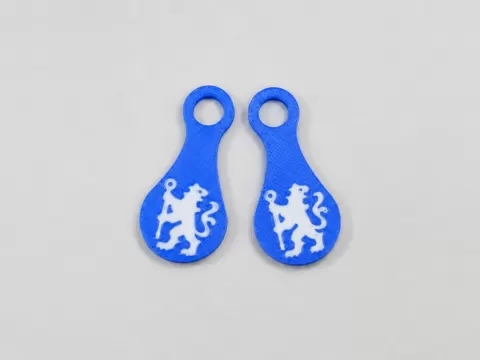 Chelsea Chels UK Trolley Shopping Kart Key Token