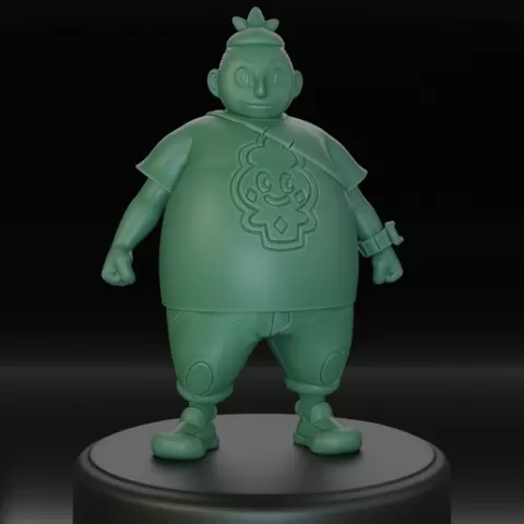 Tierno Pokemon Trainer Figure