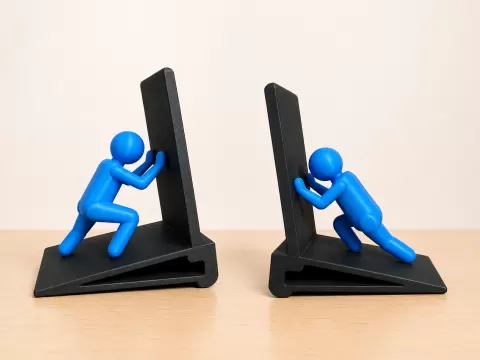Sisyphus Phone Stand