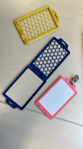 ID / security pass card holder - print in place - NEW VERSIONS ADDED