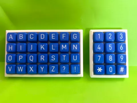 Alphabet & Number Clicker Pad | Educational Fidget