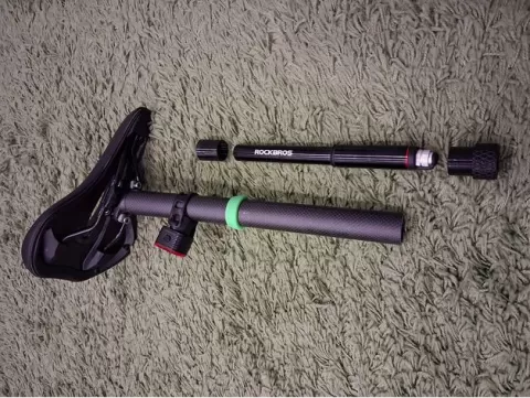 Rockbros 150psi Pump Storage Plugs for Twitter Gravel X Carbon Seatpost (⌀26.2/31.5)