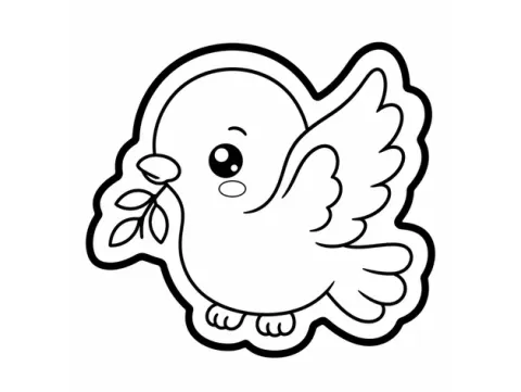 Dove Cookie Cutter