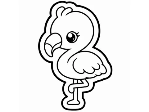 Flamingo Cookie Cutter