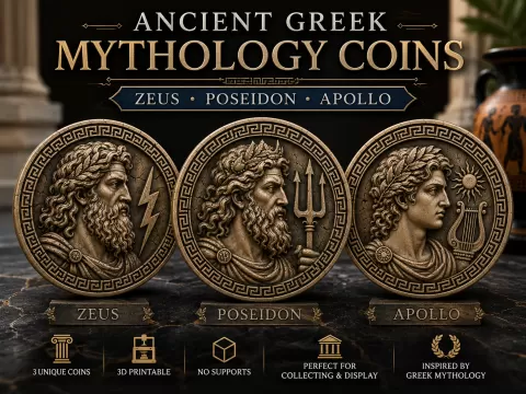 Ancient Greek Mythology Coins