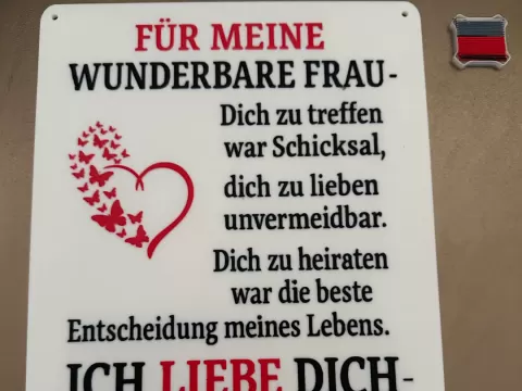 Für meine Wunderbare Frau