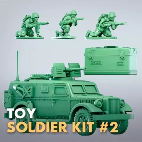TOY SOLDIER KIT 2 WW2