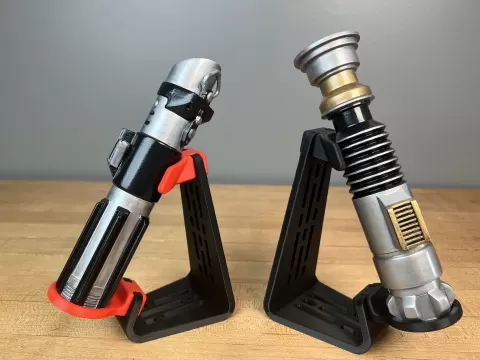 Open Lightsaber Stand
