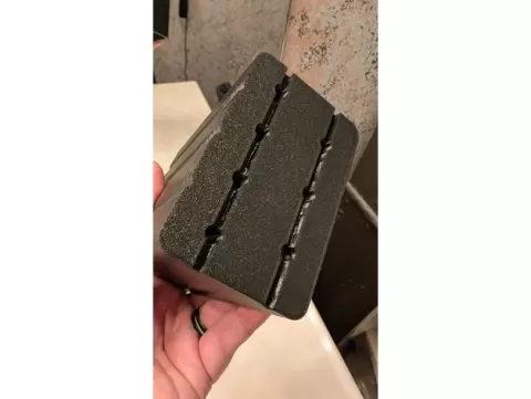 Bathroom counter toothpaste and 4 toothbrush organizer