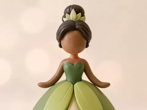 Princesa Tiana Para Pintar
