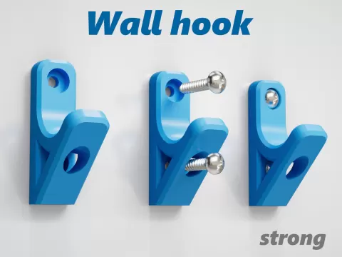 Wall hook strong