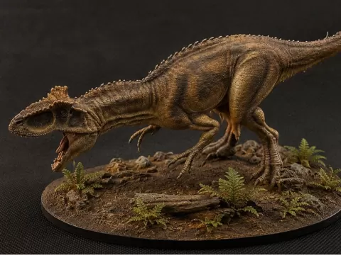 Jurassic Diorama - Allosaurus' Hunt