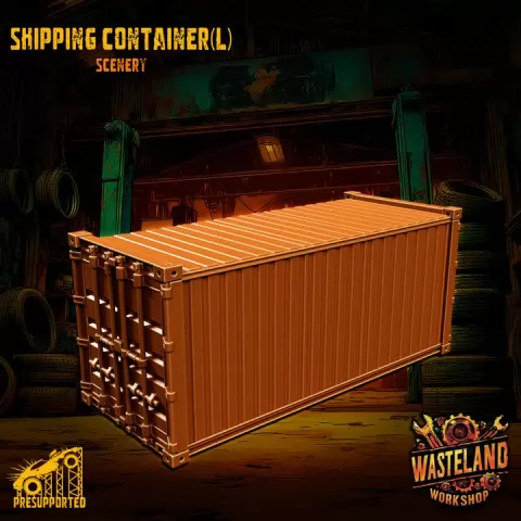 Big Shipping Container by Wasteland Workshop