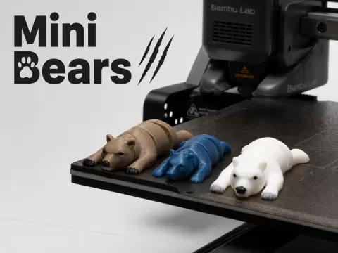 Mini Articulated Bear