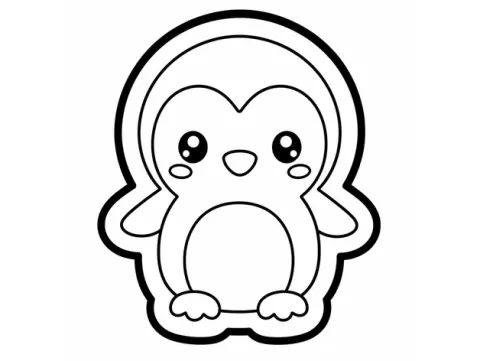 Penguin Cookie Cutter