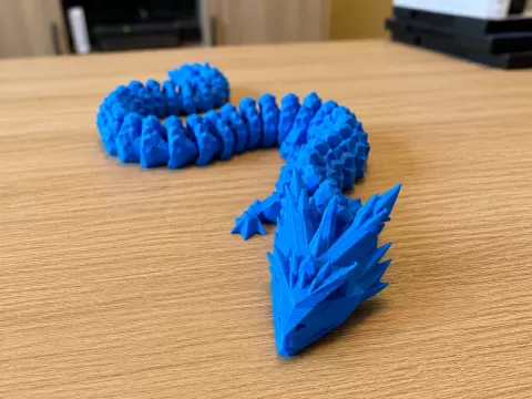 Articulated Crystal Dragon v3