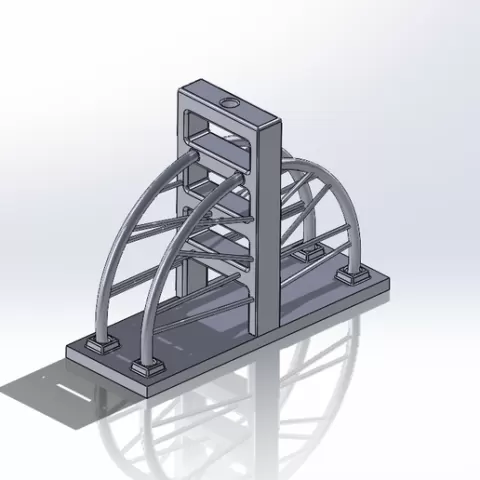 Modular Educational Bridge Toy – Static Structure System