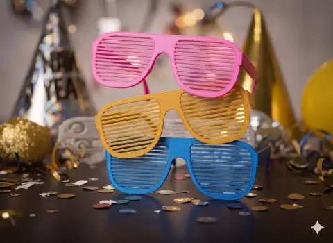 PARTY GLASSES - just 20g filament - fast print!