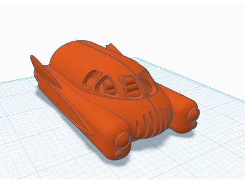 Retro Space Car