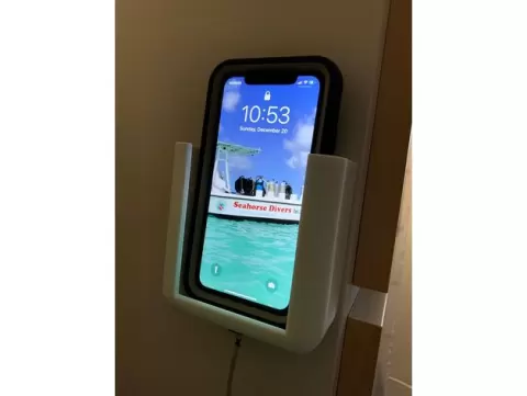 Iphone Xr with Otterbox Cradle