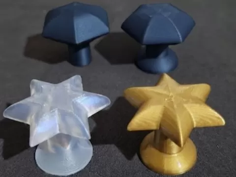 Geometric Cabinet Knobs